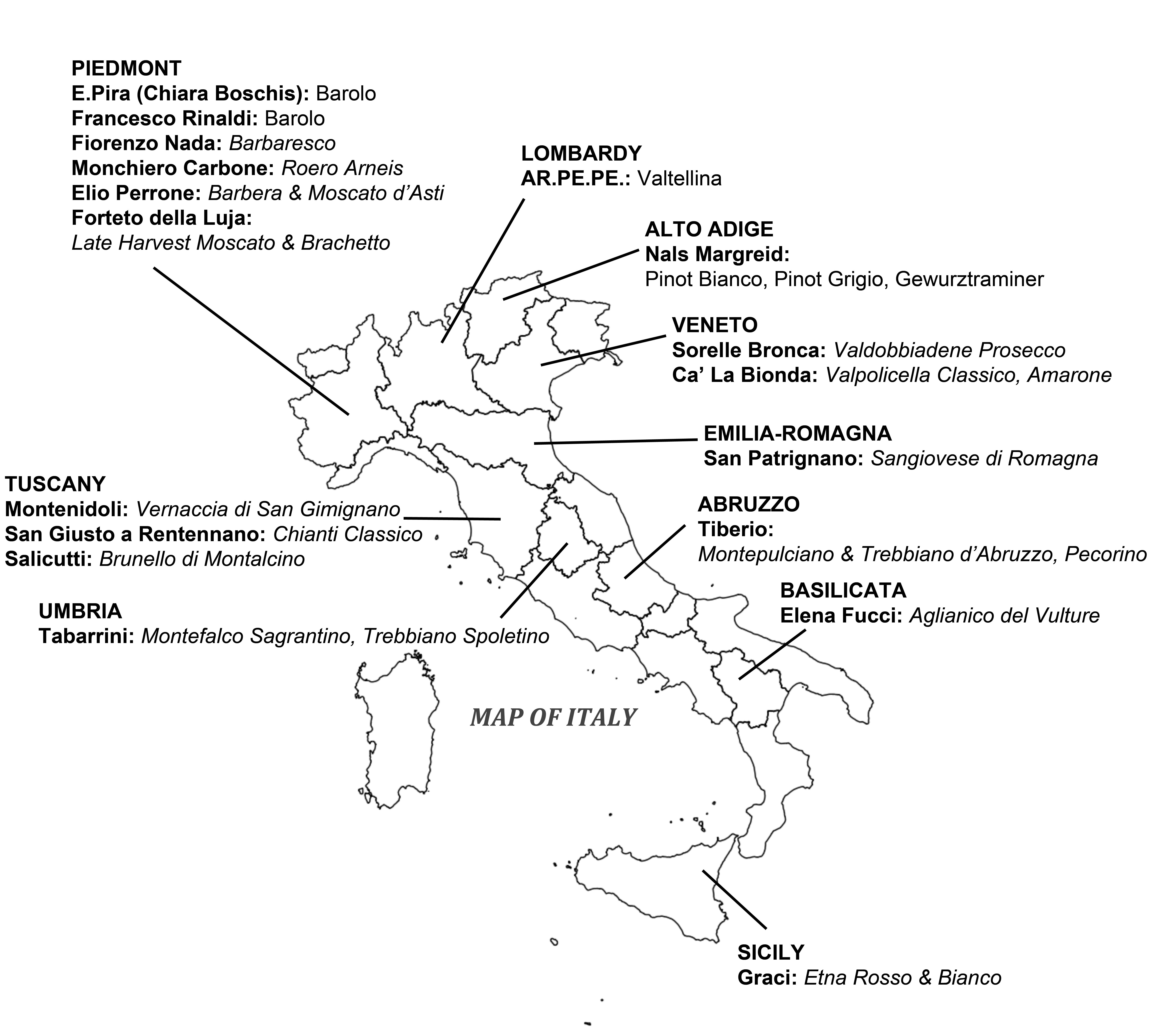 LUIGI'S WINES Importer of Fine Italian Wines in Singapore